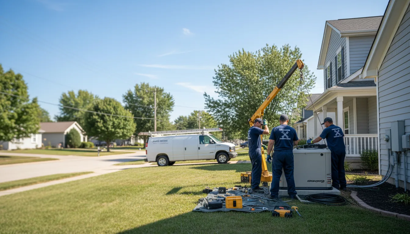 Generator Installation in Los Fresnos, TX near me